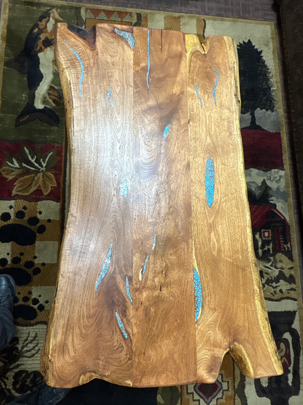 Mesquite 48” Coffee Table Tapered Leg
