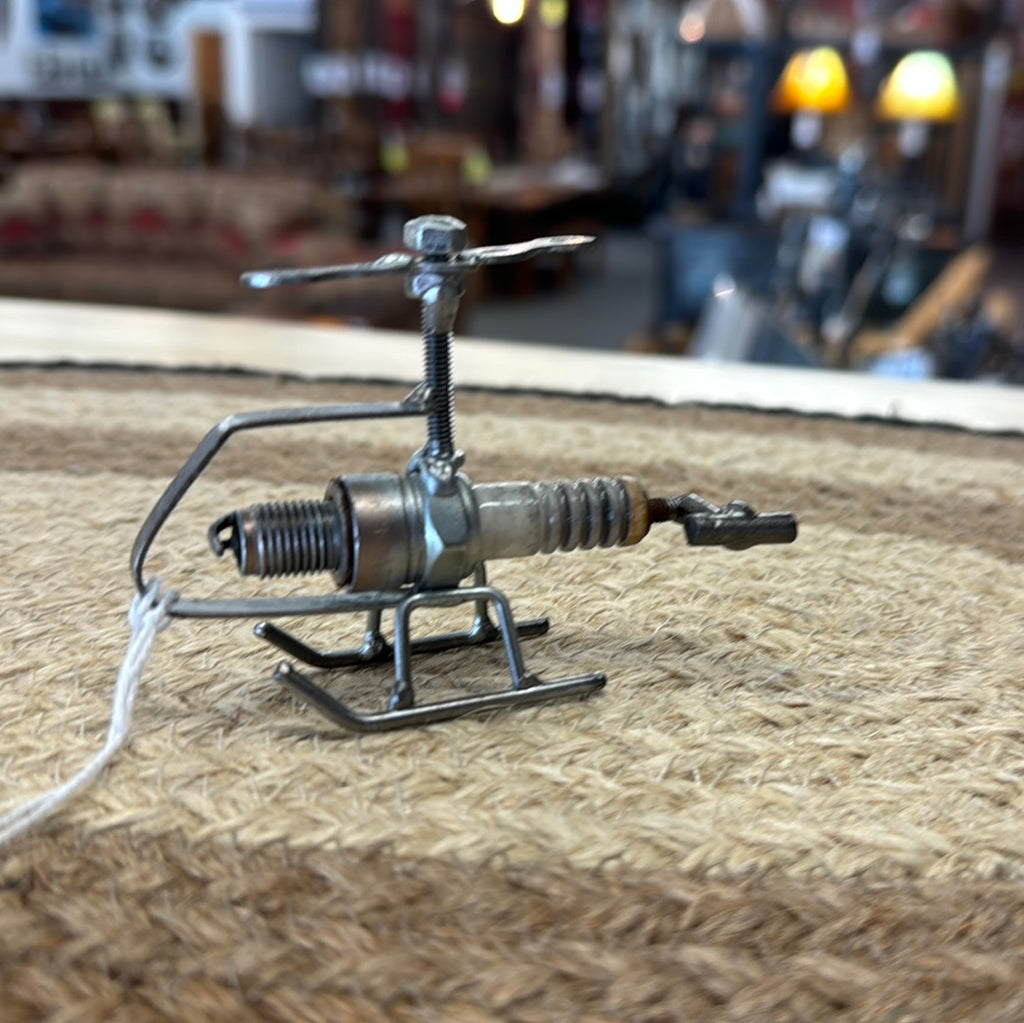 Spark Plug Helicopter - Stock Item!