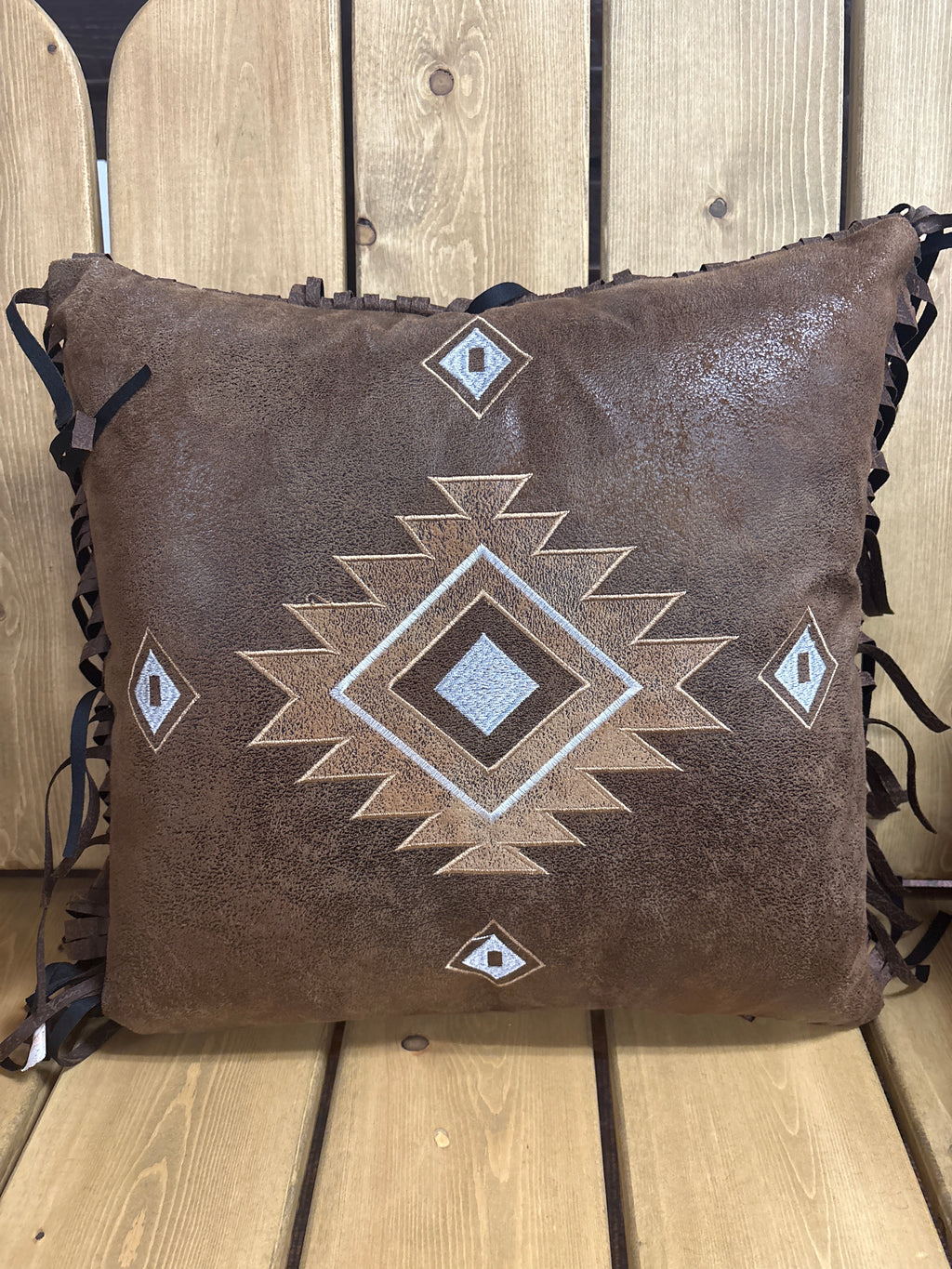 Old West Diamonds Pillow