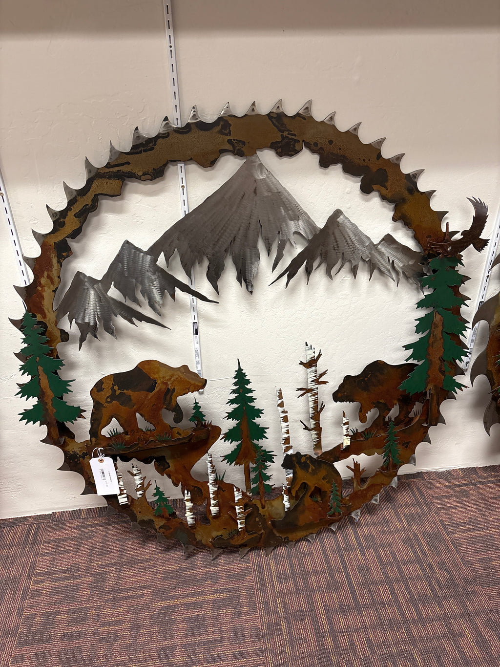 4’ Blade Metal Art