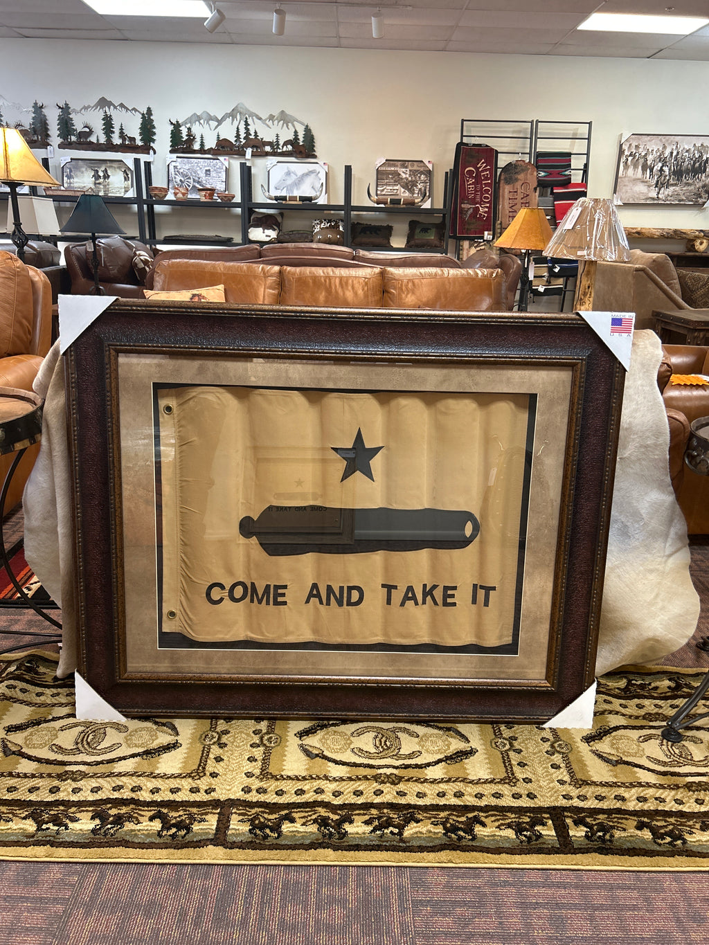 Wavy Come & Take it Flag 30x40