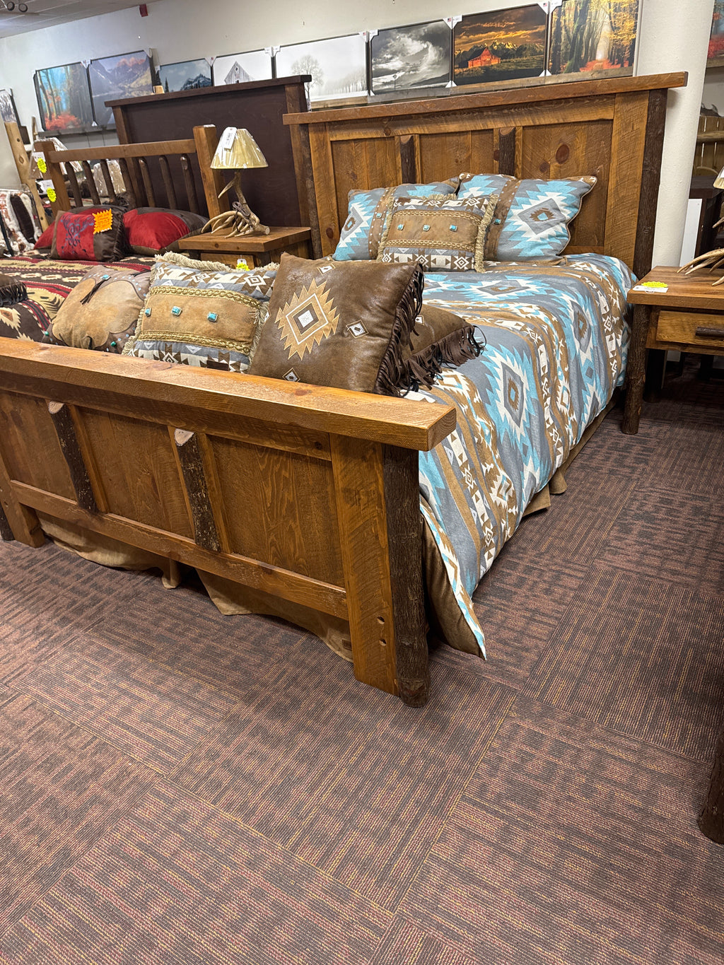 Rocky Creek Sawtooth Hickory Beds - STOCK ITEM! - SAVE 20%!