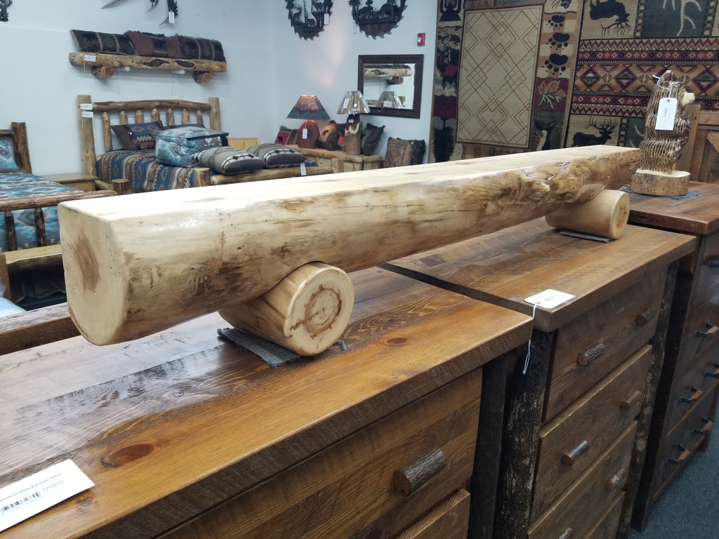 Aspen Half Log Mantle
