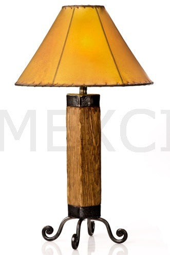 URBAN RUSTIC Table Lamp Featuring Barnwood - Stock Item!