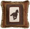 Framed Horse Throw Pillow - Stock Item!
