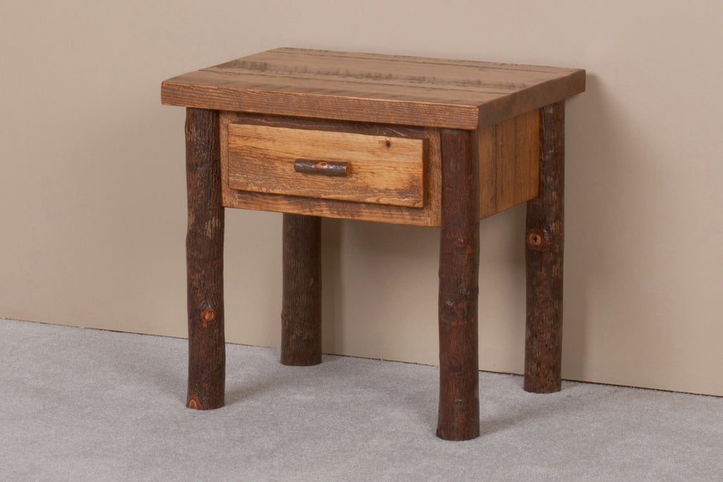 Sawtooth Hickory 1 Drawer Nightstand - STOCK ITEM! SAVE 20%!
