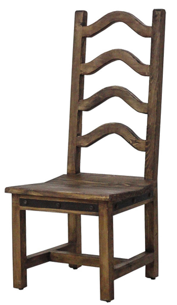 Laguna Dining Chair with Wood Seat - Stock Item!