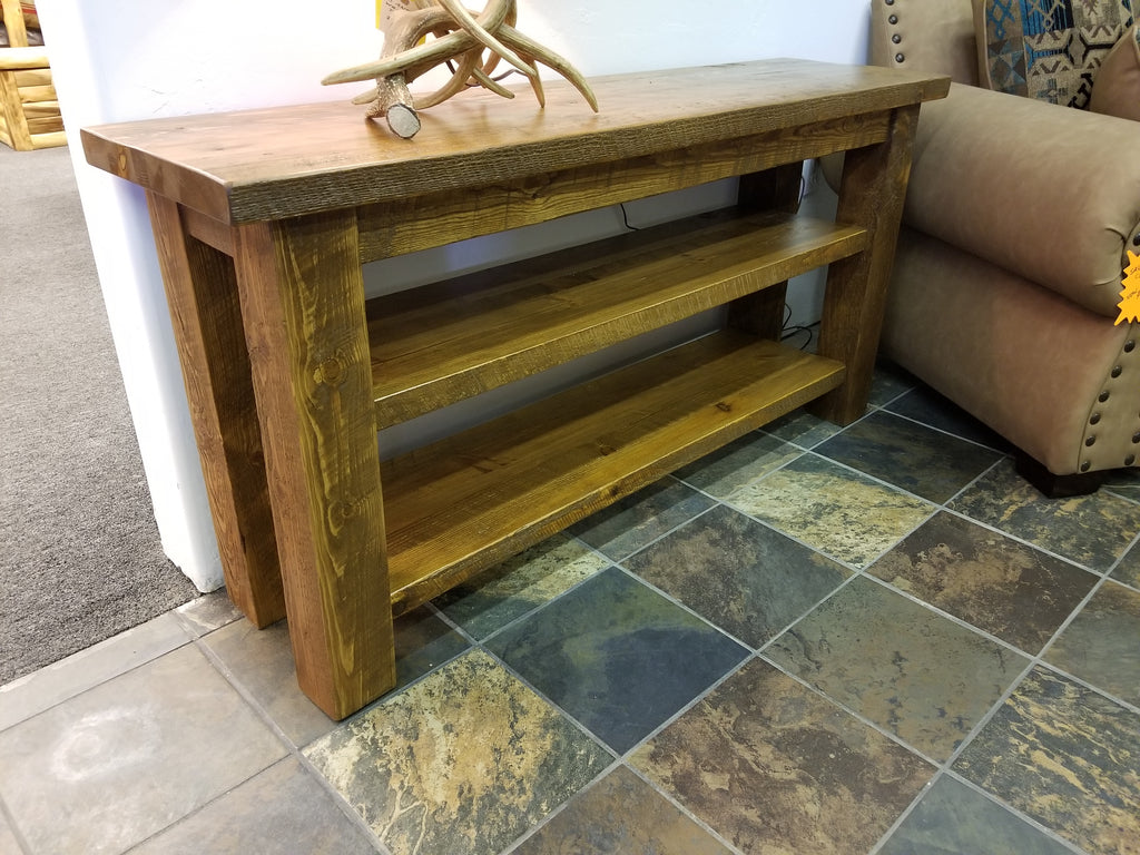 The Sawmill Collection 60" open TV stand