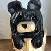 Black Bear in Stump 12” Tall, Stock Item!