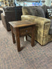 Barnwood One Drawer End Table