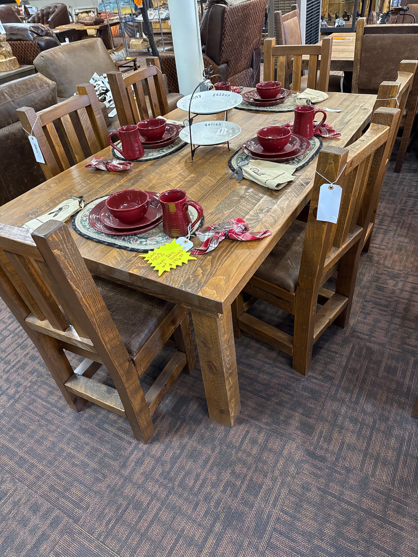 The Sawmill Collection Farm Style Table Stock Item! – Wades