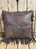3 Turquoise Conchos Pillow
