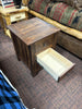 Barnwood Three Drawer Nightstand