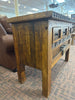 Copper accented, Arrowhead entry table - Stock Item! Save 20%!
