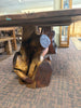 Mesquite, Turquoise, Copper 7ft Dining Table