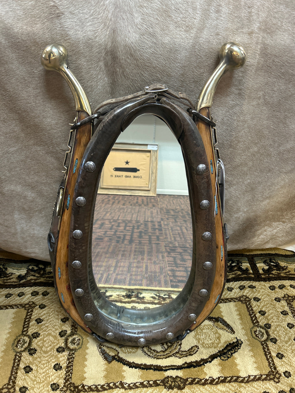 Horse Collar Mirror