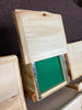 ASPEN LOG 1 DRAWER 2 DOOR NIGHTSTAND WITH SLIDING TOP - STOCK ITEM!