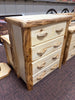ASPEN LOG 4 DRAWER CHEST - STOCK ITEM!