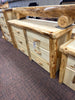 ASPEN LOG 6 DRAWER DRESSER - STOCK ITEM!
