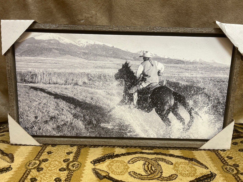 Sunshine Black and White 16x32