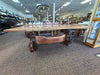 Mesquite, Turquoise, Copper 7ft Dining Table