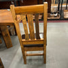 Reclaimed Barnwood  Stony Brooke side chair with leather seat - Stock Item! Save 20%!
