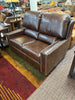 Ethan Leather Loveseat. Stock Item! Save 20%!
