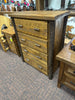 Sawtooth Hickory 4 Drawer Chest - STOCK ITEM! - SAVE 20%!