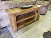 The Sawmill Collection sofa table 48" wide - Stock Item!
