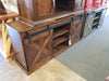 Farmhouse Collection 66" TV Console Aged Whiskey Finish - Stock Item!