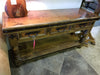Copper accented entry table - Stock Item!