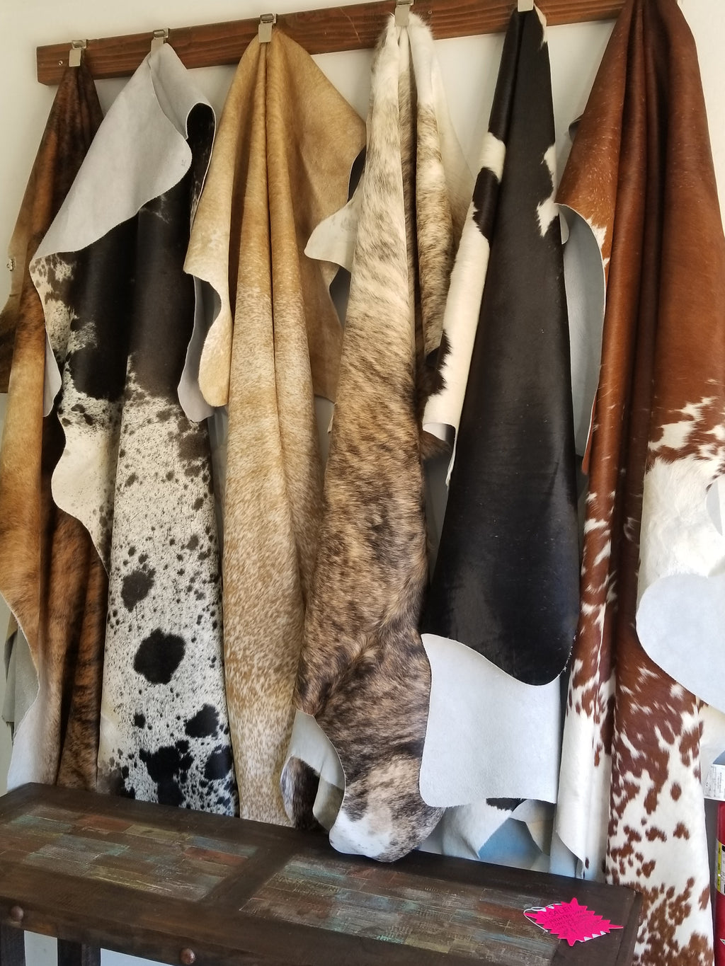 Large variety of cow hides!!!