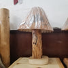 ASPEN LOG Table Lamp (4″D) - Stock Item!