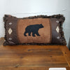 Bear and Diamonds Pillow - Stock Item!