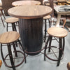 Barrel Bar Pub Table - Stock Item!
