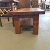The Sawmill Collection coffee table 48" with shelf - Stock Item!