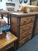 Sawtooth Hickory 4 Drawer Chest - STOCK ITEM!