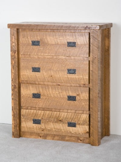 The Sawmill Collection Barnwood 4 drawer chest