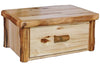 ASPEN LOG Bench Chest in Flat Front