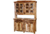 ASPEN LOG Buffet and Hutch in Log Front (60″W)  in Wild Panel & Natural Log