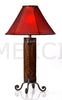 URBAN RUSTIC Table Lamp Featuring Barnwood - Stock Item!