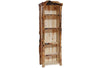 ASPEN LOG Tall Bookcase (27″W)  in Natural Panel & Gnarly Log.