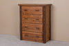 Sawtooth Hickory 4 Drawer Chest - STOCK ITEM!