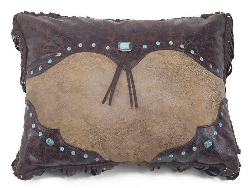 Western Curved Corner Pillow - Stock Item!