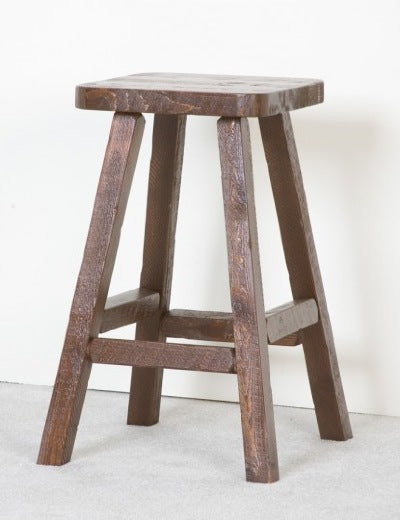 The Sawmill Collection Barnwood pub stool